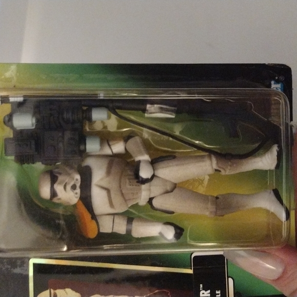 Vintage Star Wars Sandtrooper W/ Heavy Blaster Rifle 1996 - Picture 2 of 6